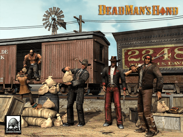 Dead Mans Hand title screen for Xbox